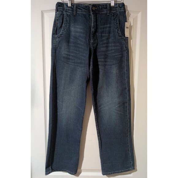NWT Anthropologie | The Lonnie Cuffed High-Rise Crop Jeans by Pilcro - Picture 5 of 13